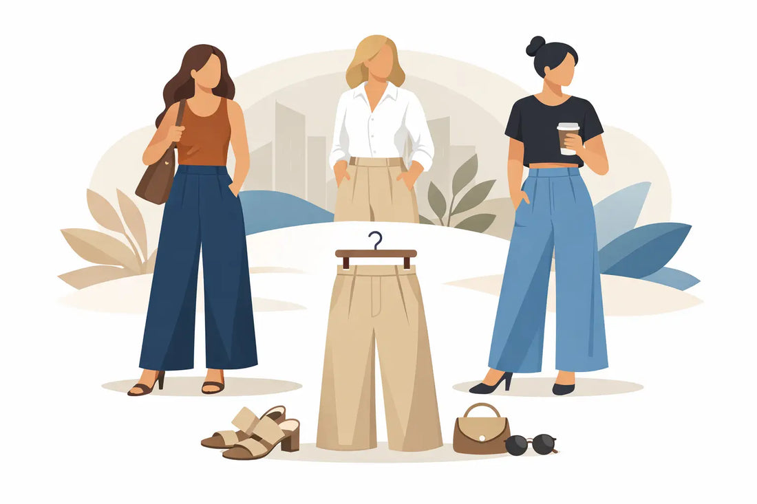What Tops Go With Wide Leg Pants?