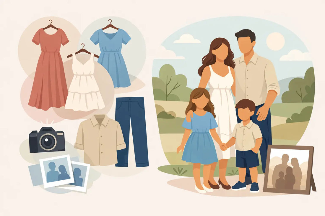 Best Dresses for Family Photos That Always Work