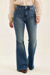 Judy Blue High Waist Double Button Tummy Control Flare Jeans