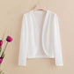 Shawl Cardigan Short Cardigan Pure Color All-matching Women